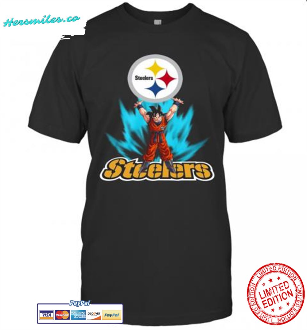 Pittsburgh Steelers Dragon Ball Songoku Super Saiyan T-Shirt