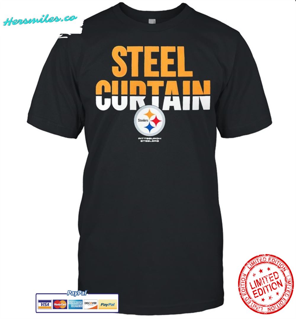 Pittsburgh Steelers steel curtain shirt
