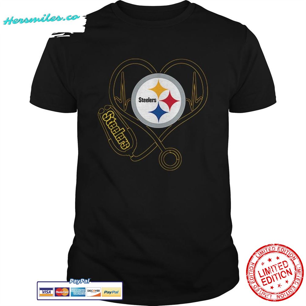 Pittsburgh Steelers Stethoscope shirt