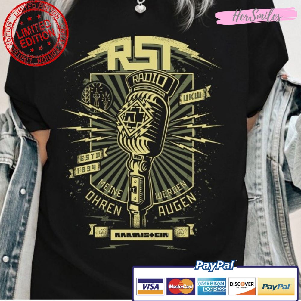 Rammstein Radio Vintage T Shirt
