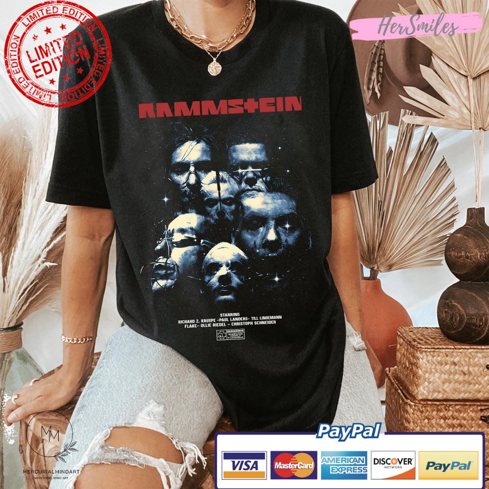 Rammstein Sehnsucht Movie Metal Member Shirt