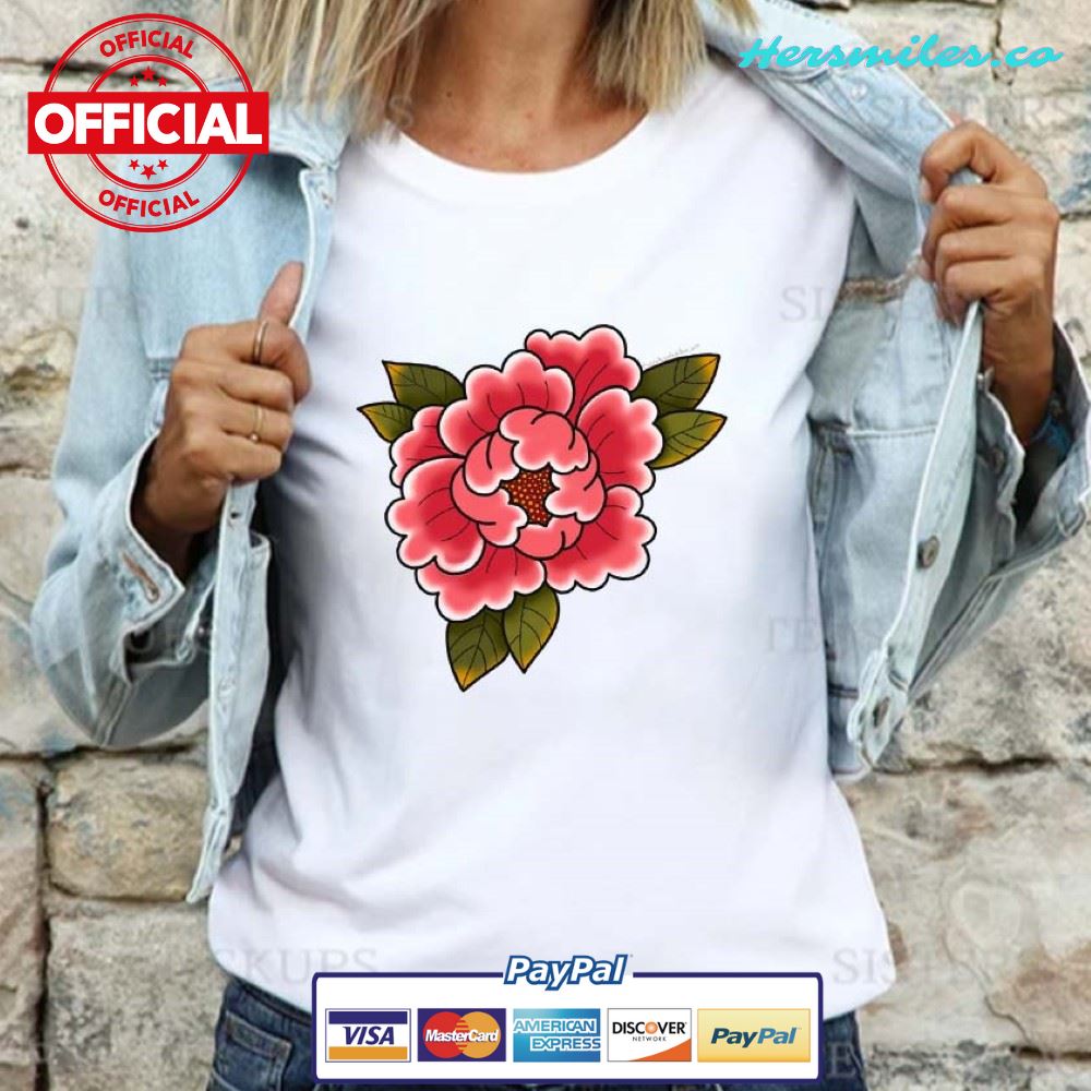 Red Peony Paeoniaceae  Classic T-Shirt