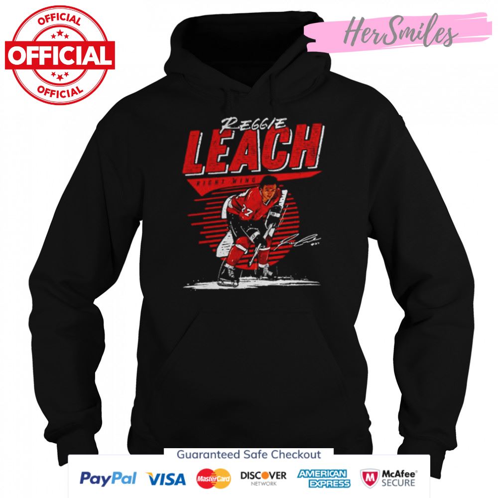Reggie Leach Philadelphia Hockey Signatures Shirt Reggie Leach Philadelphia Hockey Signatures Shirt
