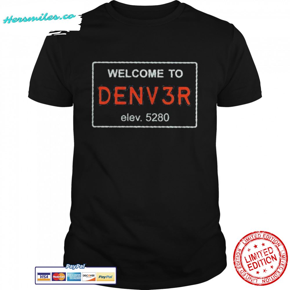 Russell Wilson welcome to Denver Broncos shirt