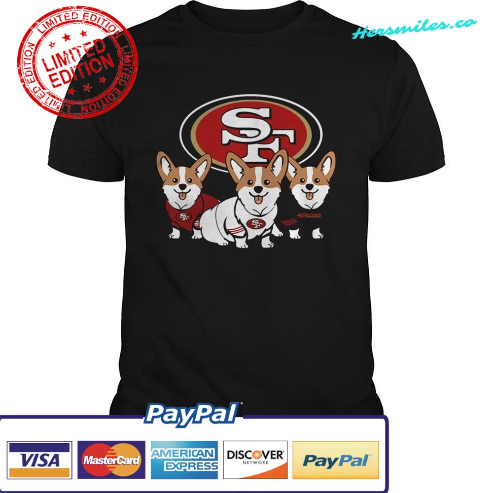 San Francisco 49ers Corgi shirt