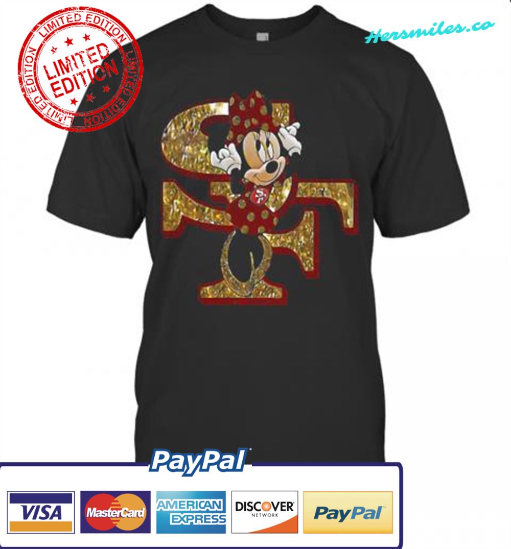 San Francisco 49ers Minnie shirt T-Shirt