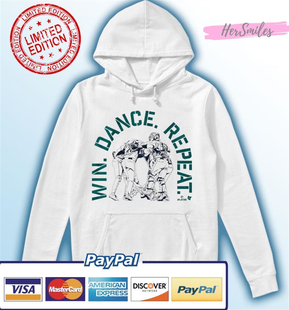 Win Dance Repeat Seattle Baseball Seattle Mariners Shirt - Teeholly