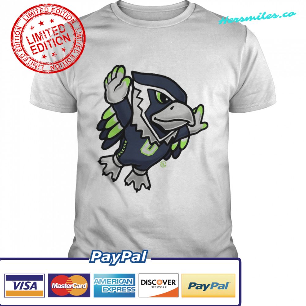 Seattle Seahawks mascot chibi shirt