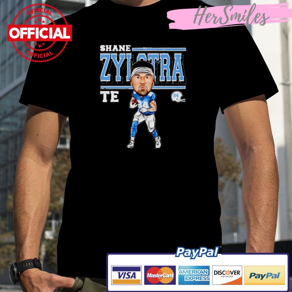 Shane Zylstra Detroit Lions Cartoon shirt