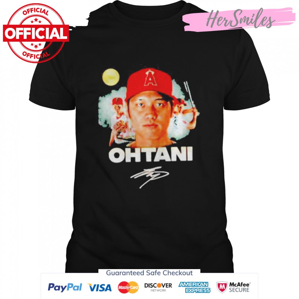 Shohei Ohtani #17 Los Angeles Angels 2022 Signature Shirt