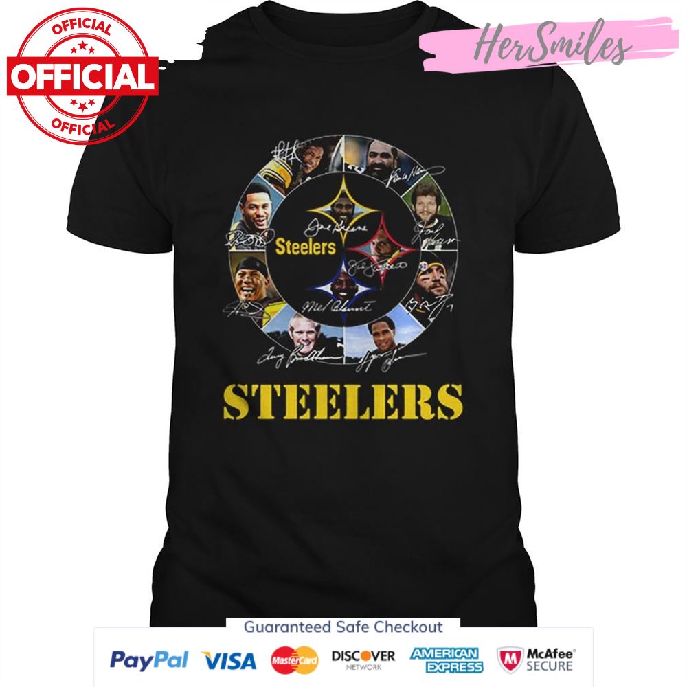 Signatures Pittsburgh Steelers Logo shirt