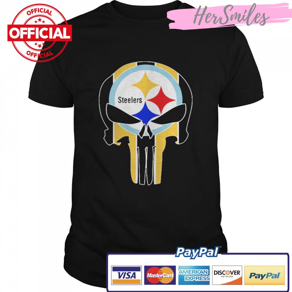 Skull Pittsburgh Steelers shirt
