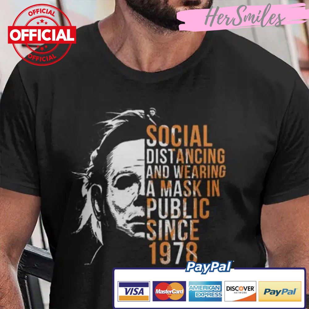 Social Distancing And Wearing A Mask In Public Shirt