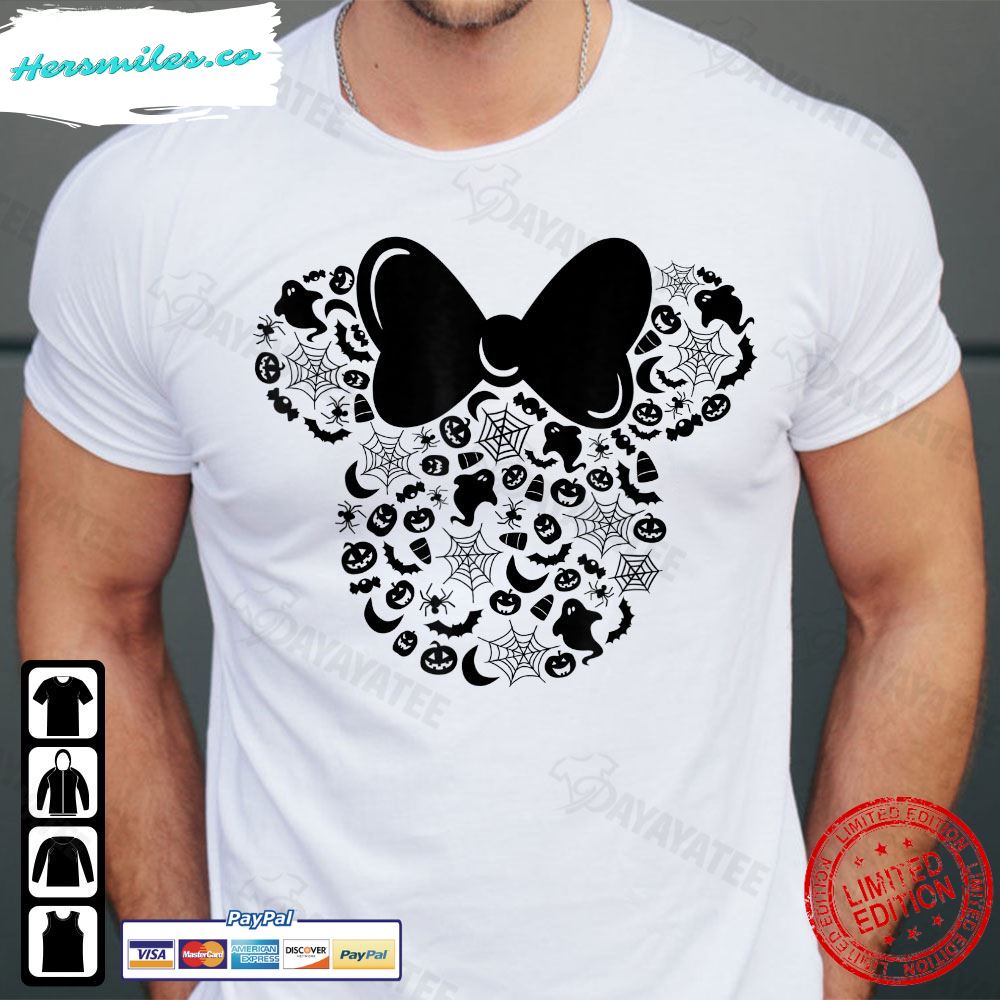 Spooky Disney Shirt Minnie Mouse Halloween T-Shirt