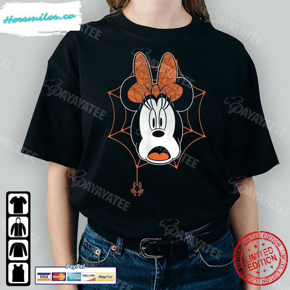 Spooky Disney Shirt Spider Minnie Mouse Halloween T-Shirt