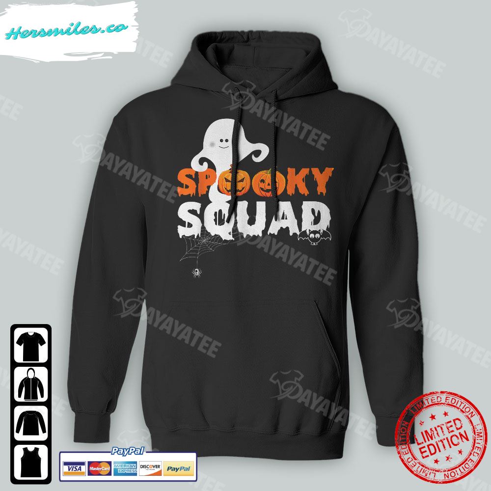 Spooky Squad Shirt Ghost Trick Or Treat Halloween T-Shirt
