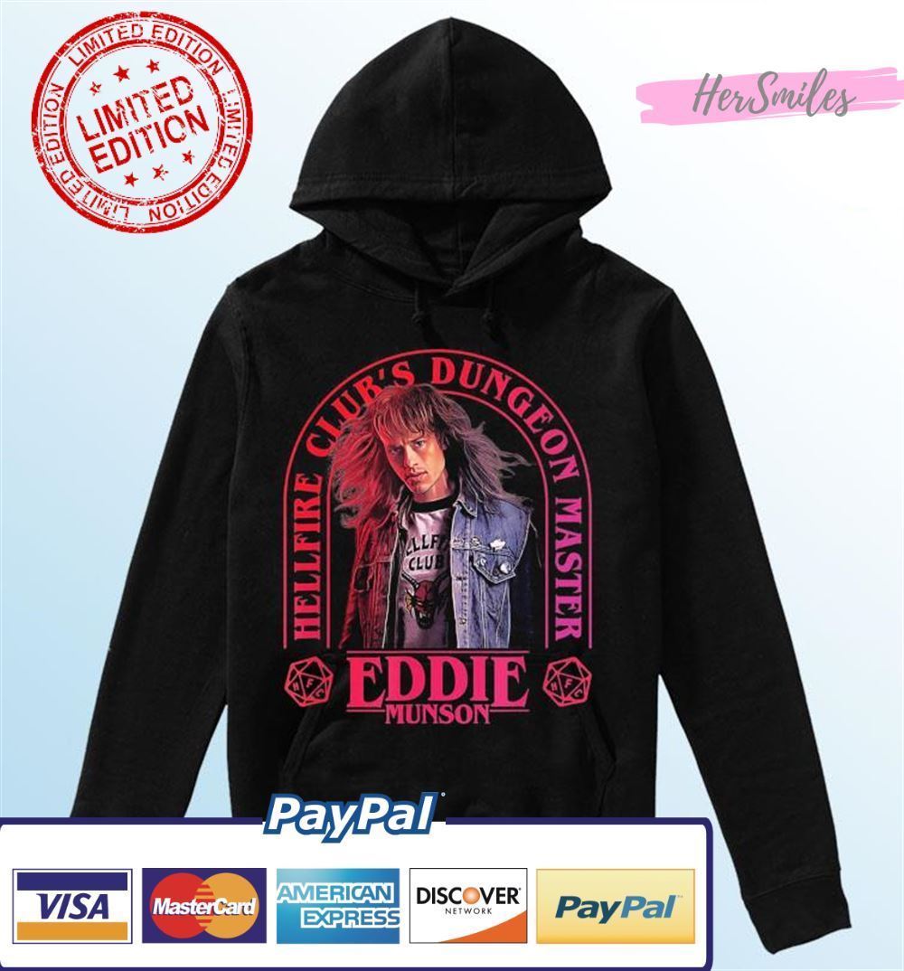 Stranger Things 4 Eddie Munson Hellfire Club Dungeon Master Classic T-Shirt