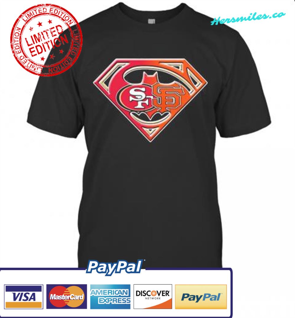 Superman San Francisco 49Ers And San Francisco Giants T-Shirt