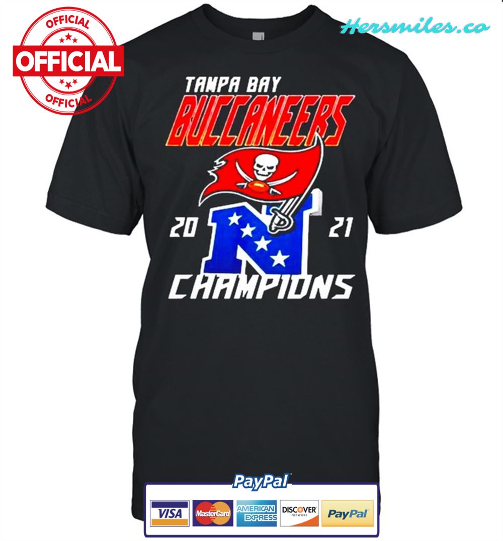 Tampa bay buccaneers 2021 champions shirt