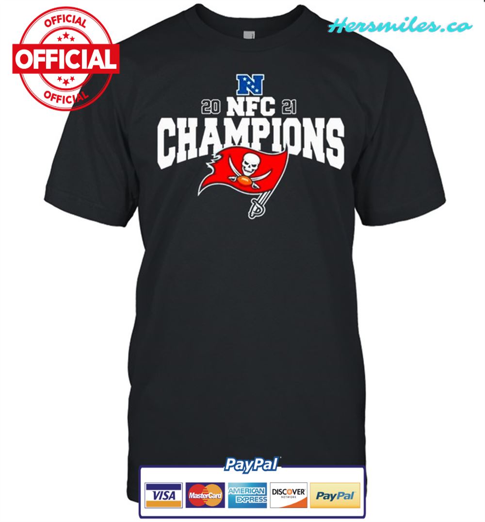 Tampa Bay Buccaneers 2021 NFC Champions Football Team shirt