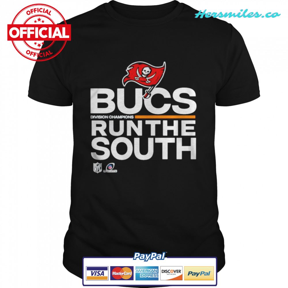Tampa Bay Buccaneers division champions run the south shirt