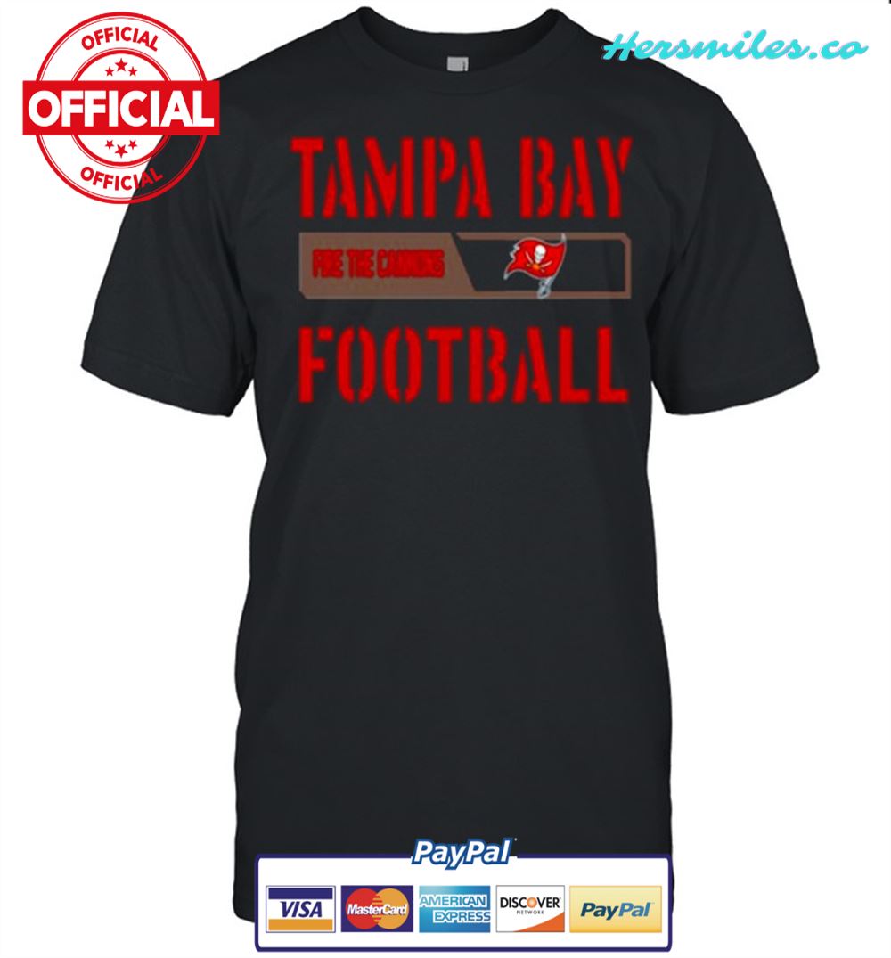 Tampa Bay Buccaneers Fire The Cannons Football Shirt - Hersmiles