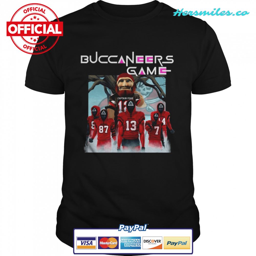 Tampa Bay Buccaneers Game Squid Game shirt