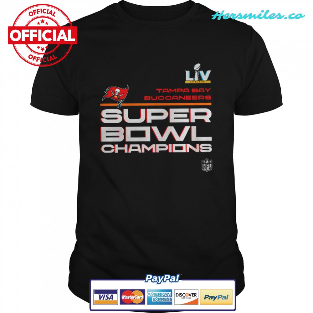 Tampa Bay Buccaneers Super Bowl Champions logo 2022 T-shirt