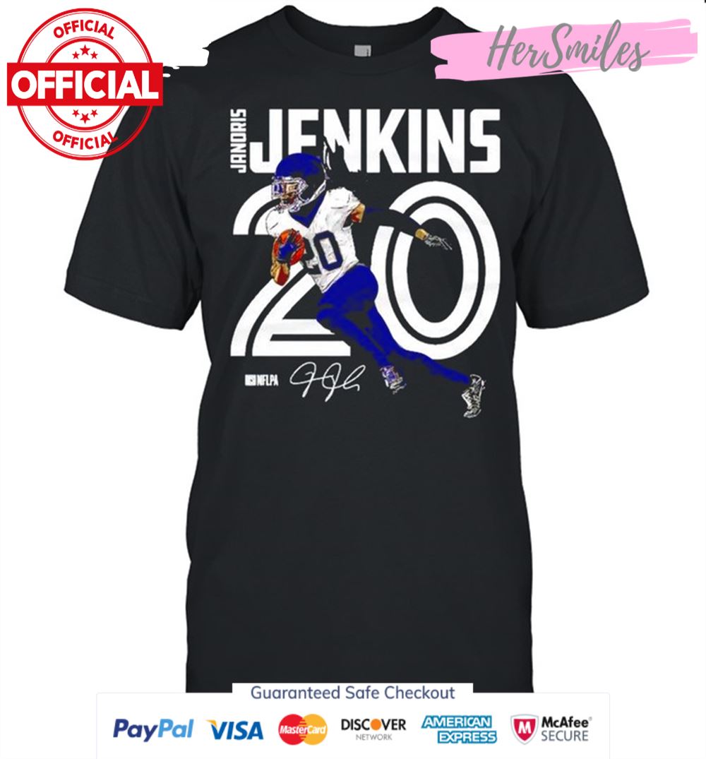 Tennessee Titans Janoris Jenkins inline signature shirt