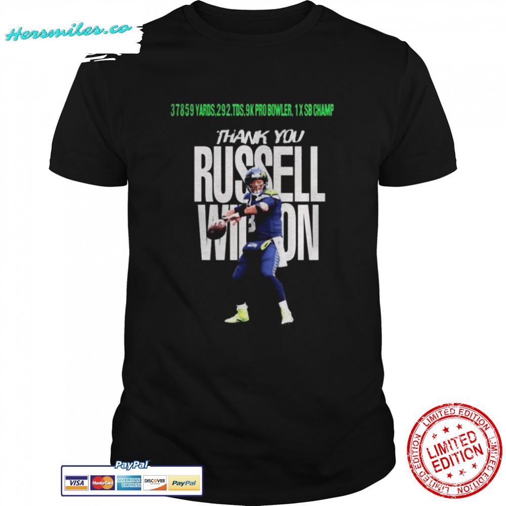 Thank you russell wilson for fighting seattle seahawks shirt
