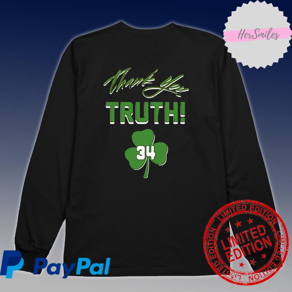 Thank You Truth 34  Number Retirement  Classic T-Shirt