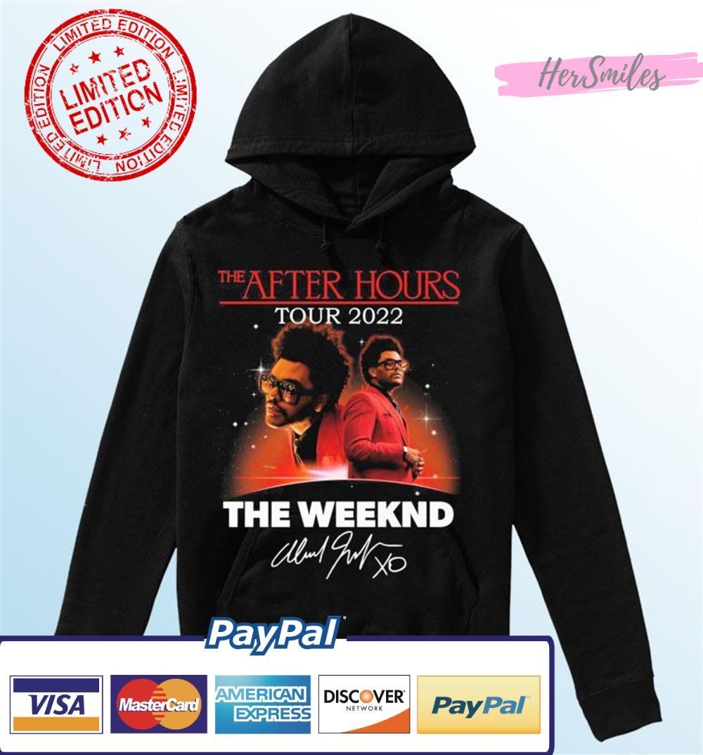The After Hours Tour 2022 The Weeknd Signatures Unisex T-Shirt