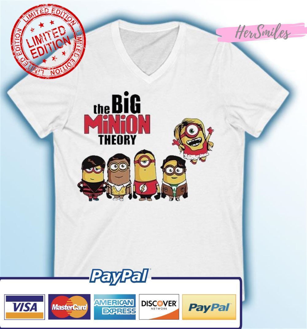The Big Minion Bang Theory Rise Of Gru Unisex T-Shirt