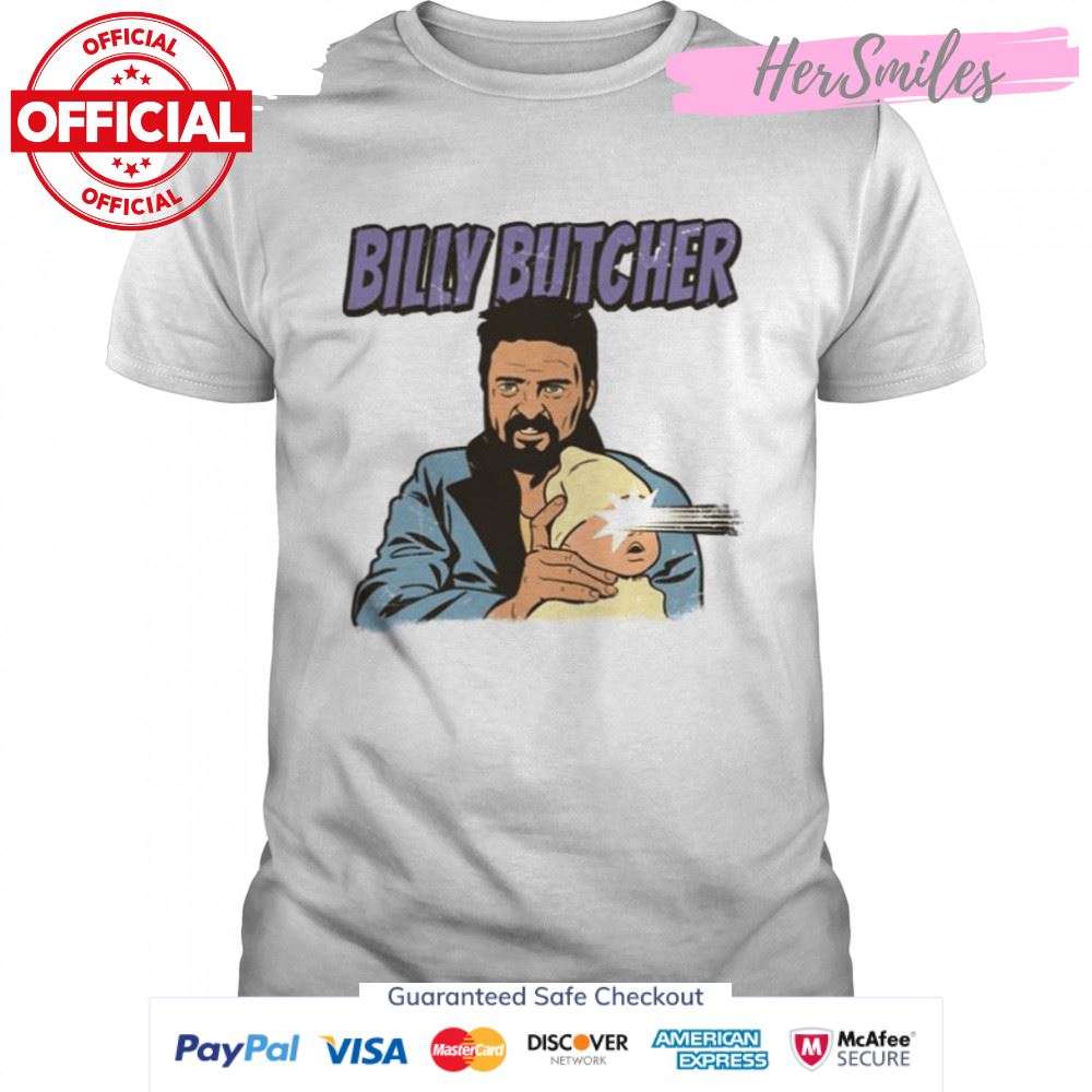 The Boys Billy Butcher Laser Baby Shirt - Hersmiles