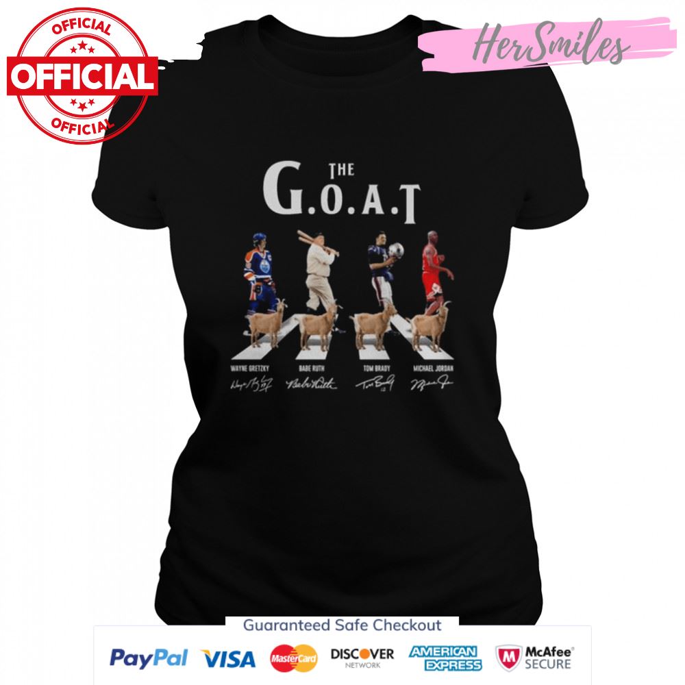 The Goat Abbey Road signatures 2022 shirt The Goat Abbey Road signatures 2022 shirt