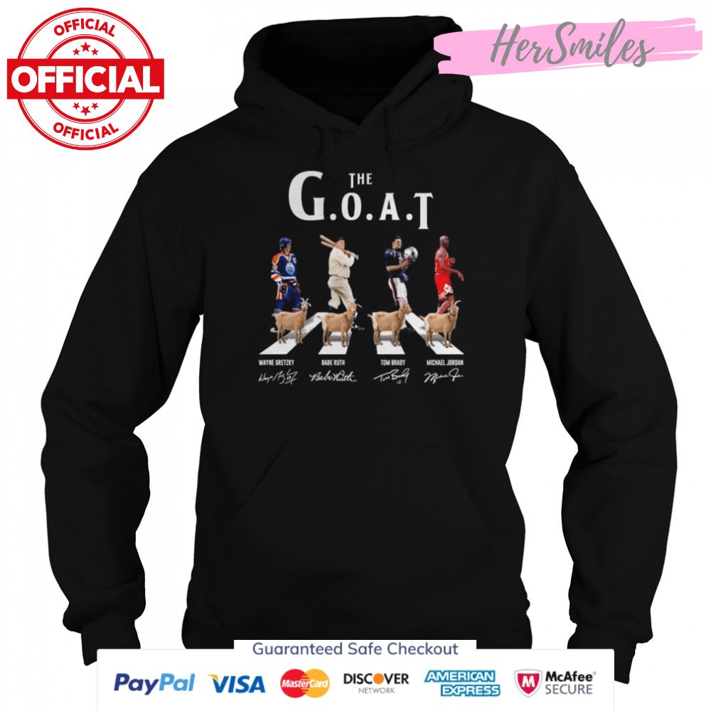 The Goat Abbey Road signatures 2022 shirt The Goat Abbey Road signatures 2022 shirt