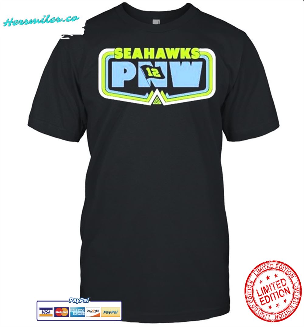 The Great Pnw Royal Seattle Seahawks Decibel Pullover Shirt
