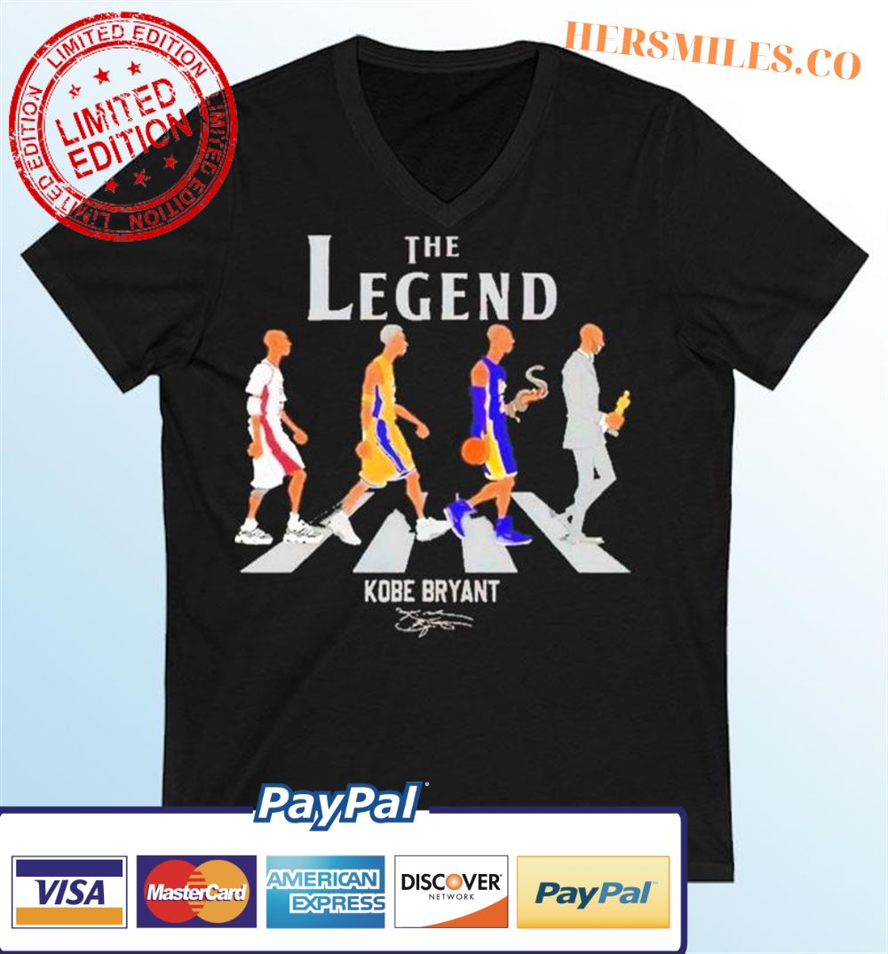 The Legend Kobe Bryant Abbey Road Signature Classic T-Shirt