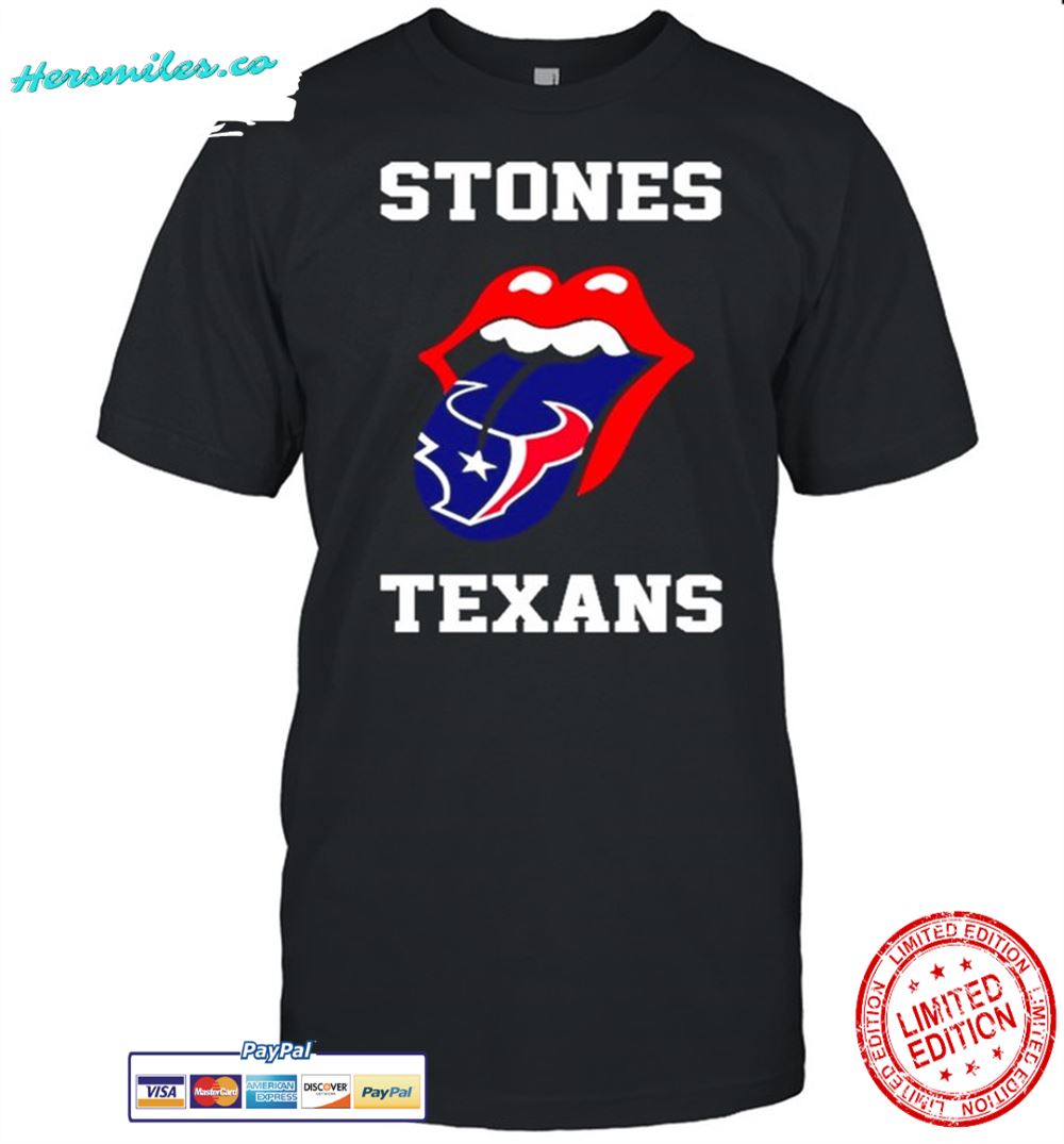 The Rolling Stones Houston Texans 2021 shirt