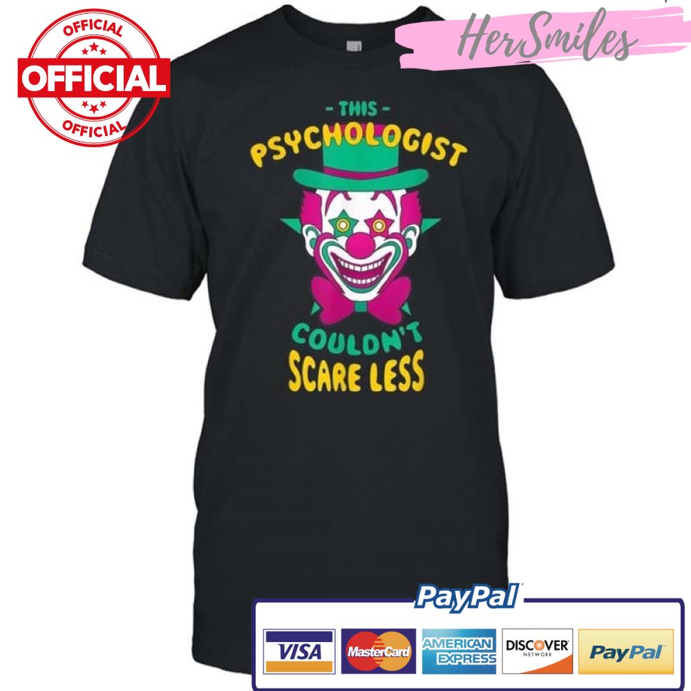 This Psychologist Couldn’t Scare Less Halloween Psychology shirt