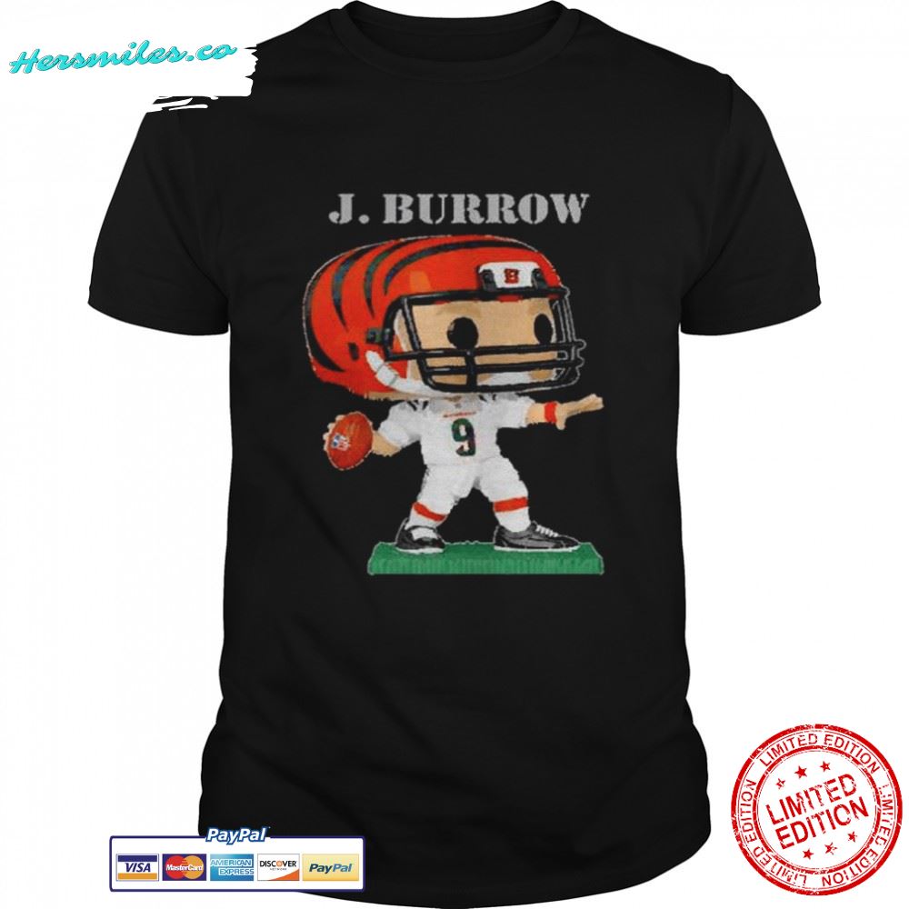 Top J. Burrow Cincinnati Bengals character funny T-shirt