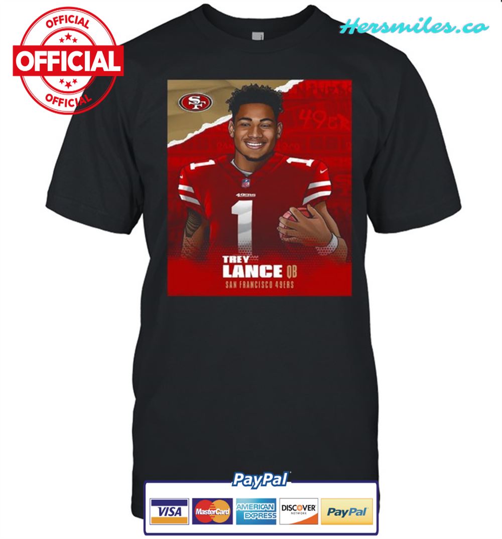 Trey Lance QB San Francisco 49ers shirt