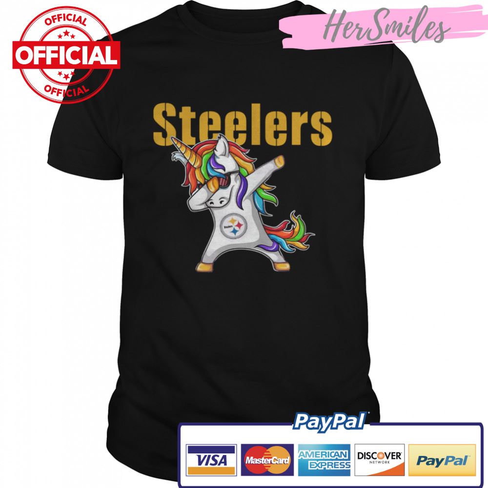 Unicorn Dabbing Pittsburgh Steelers Sports Nfl Football shirt