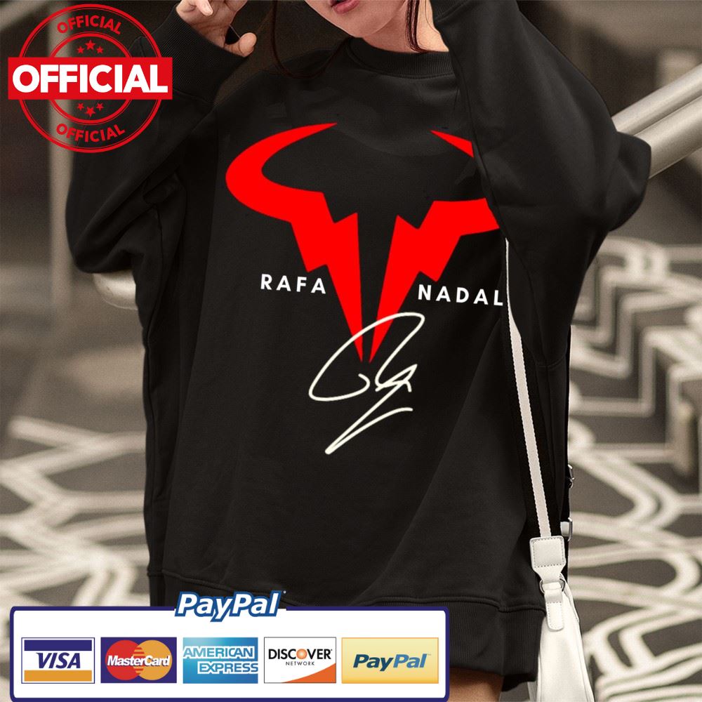 Vamos Rafa Nadal logo Signature Merch T Shirt