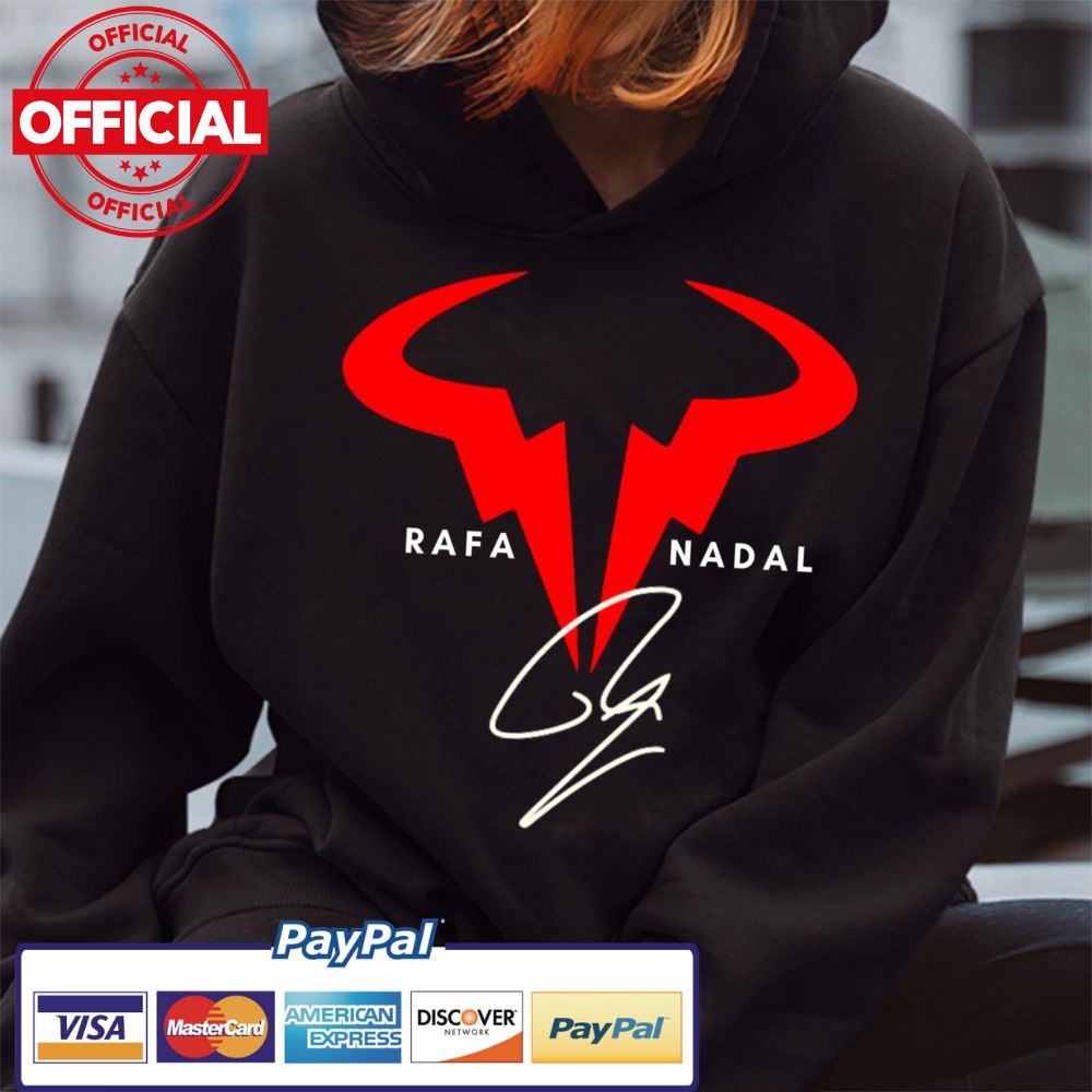 Vamos Rafa Nadal logo Signature Merch T Shirt