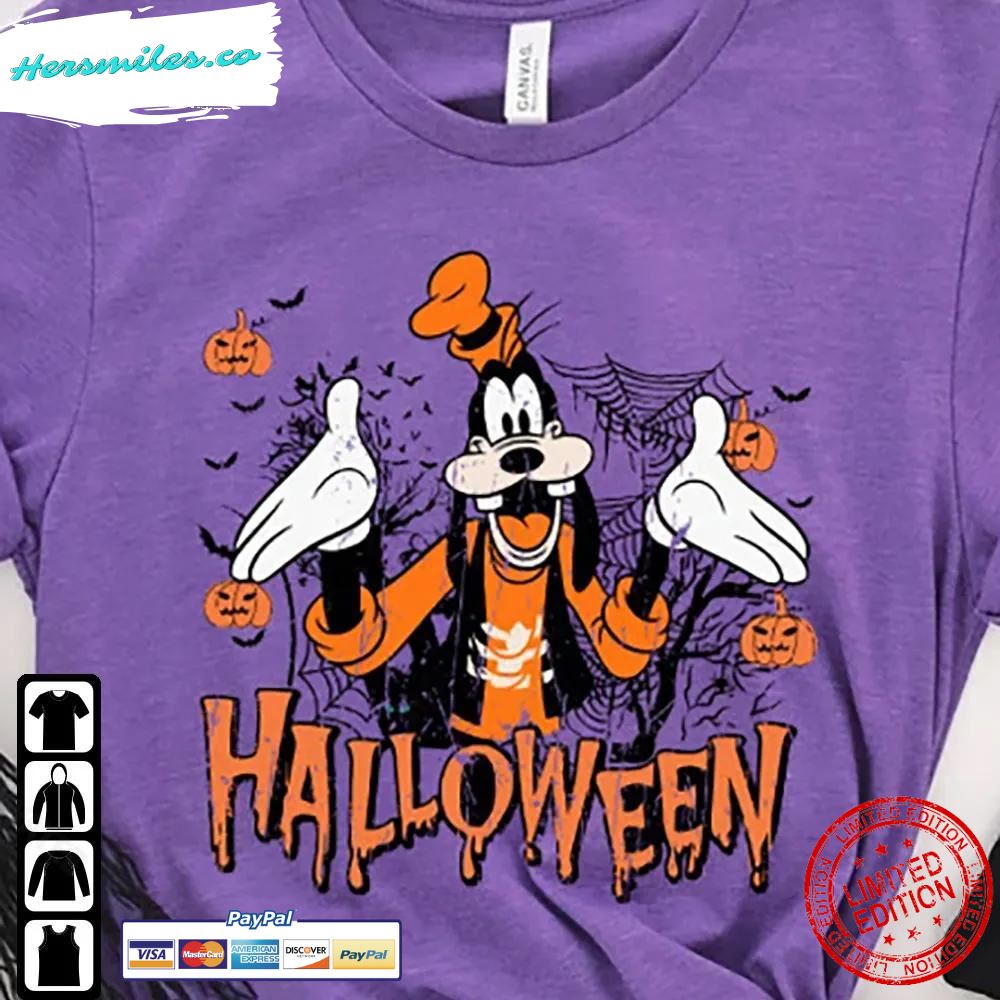 Vintage Disney Goofy Halloween Shirts Disney Halloween Family Matching T-Shirt
