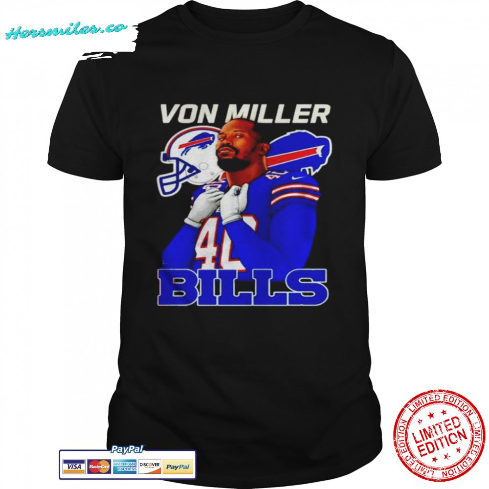 Von Miller Buffalo Bills Trading 2022 T-shirt