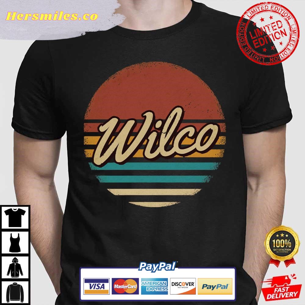 Wilco Retro Style  Wilco Shirt