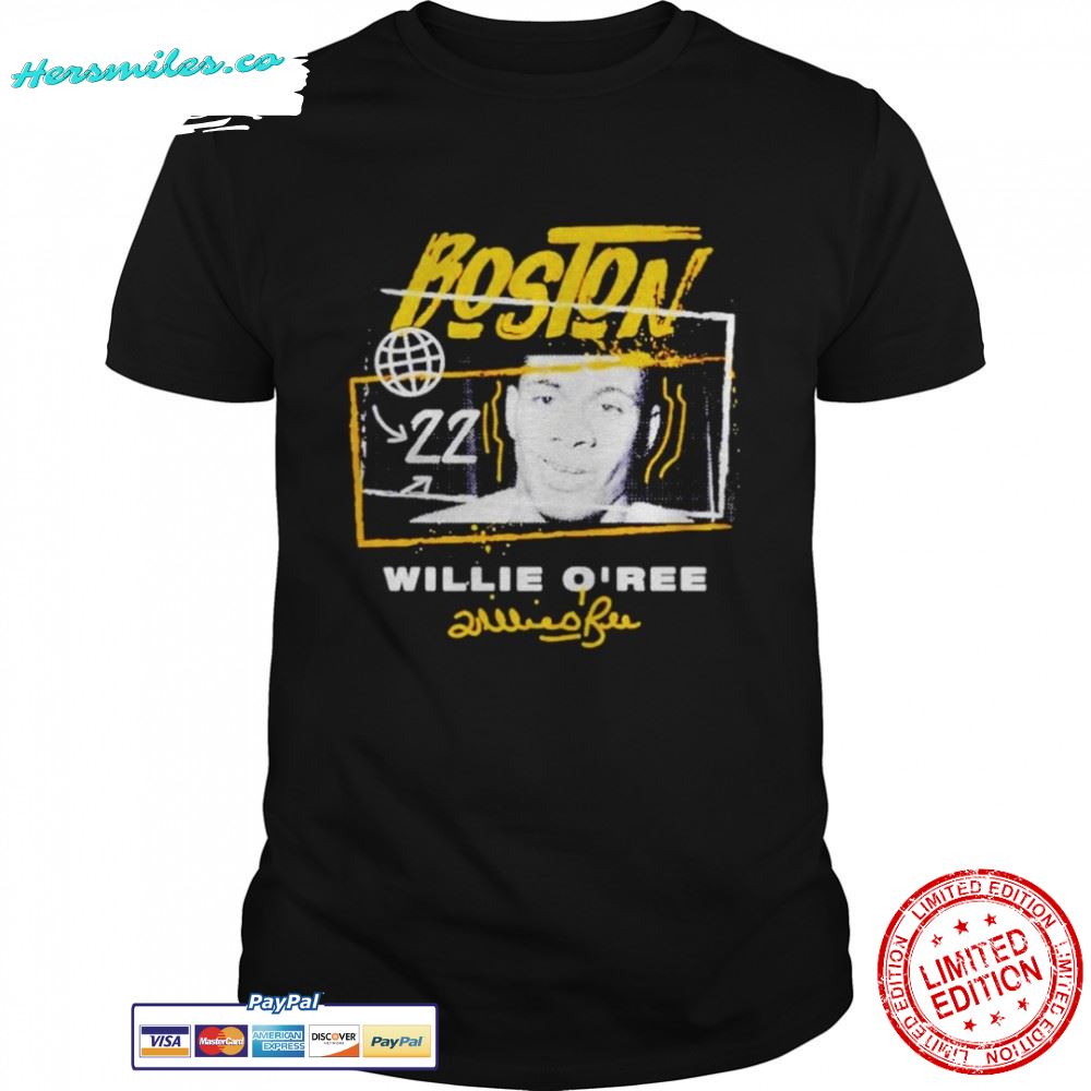Willie O’Ree Boston Ice Hockey shirt