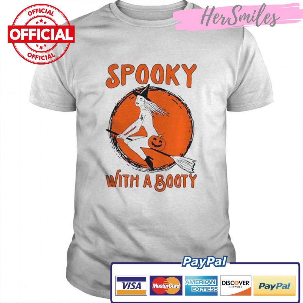 Witch Sexy Halloween Spooky With A Booty T-shirt